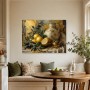 Goldenes Stillleben als Kunstdruck oder Leinwandbild