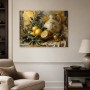 Goldenes Stillleben als Kunstdruck oder Leinwandbild