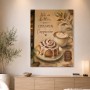 Cinnamon Cappuccino Genussmotiv als Kunstdruck oder Poster