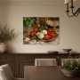 Stillleben mit Tomaten und Mozzarella als Kunstdruck oder Gallery Print