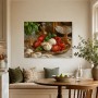 Stillleben mit Tomaten und Mozzarella als Kunstdruck oder Gallery Print