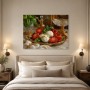 Stillleben mit Tomaten und Mozzarella als Kunstdruck oder Gallery Print