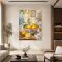 Mediterrane Zitronenstille als Wandbild oder Kunstdruck