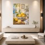 Mediterrane Zitronenstille als Wandbild oder Kunstdruck