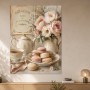 Romantisches Café de Fleur Wandbild oder Kunstdruck