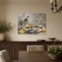 Champagner und Austern als Fine Art Print oder Leinwand