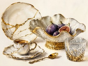 Elegantes Stillleben als Fine Art Print oder Gallery Leinwand