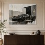 Exotischer Supersportwagen als Acrylbild oder Kunstdruck