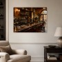 Charmantes Caféinterieur als Kunstdruck oder Gallery Print