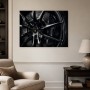 Lamborghini Felge als Kunstwerk und Modernes Wandbild