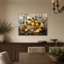 Mediterranes Stillleben mit Zitronen, Poster oder Kunstdruck