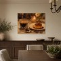 Elegantes Dessertstillleben als Kunstdruck oder Leinwandbild