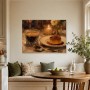 Elegantes Dessertstillleben als Kunstdruck oder Leinwandbild