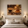 Elegantes Dessertstillleben als Kunstdruck oder Leinwandbild