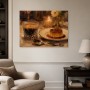 Elegantes Dessertstillleben als Kunstdruck oder Leinwandbild