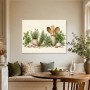 Kräuterarrangement als Kunstdruck oder Poster für die Küche