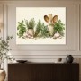 Kräuterarrangement als Kunstdruck oder Poster für die Küche