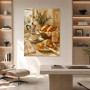 Französisches Frühstück als Leinwandbild oder Kunstdruck