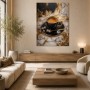Luxuriöse Kaffeestille als Kunstdruck und Acrylbild