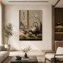 Zen Teezeremonie als Kunstdruck oder Leinwandbild