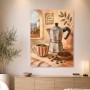 Italienisches Kaffeestillleben als Leinwand oder Poster