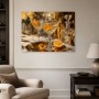 Goldene Cocktail-Stillleben als Kunstdruck oder Acrylbild