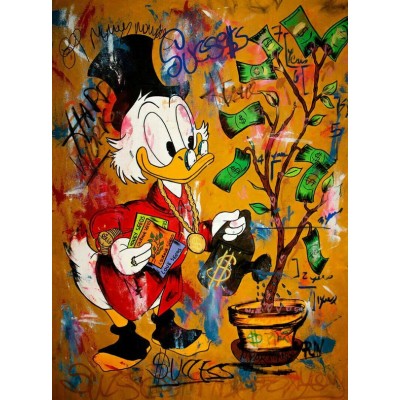 Dagobert Money Pop Art