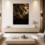 Goldene Uhrwerke als Modernes Wandbild oder Fine Art Print