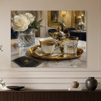 Elegantes Stillleben als Luxus Wandbild oder Fine Art Print