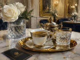 Elegantes Stillleben als Luxus Wandbild oder Fine Art Print