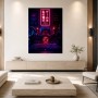 Neon Gaming Motiv als Poster oder Wandbild für stilvolle Räume