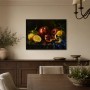 Stillleben mit Granatapfel, Leinwand oder Kunstdruck
