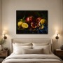 Stillleben mit Granatapfel, Leinwand oder Kunstdruck