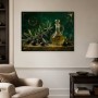 Olivenstillleben als Leinwand oder Poster im eleganten Vintage-Stil
