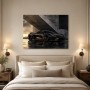 Eleganter Supersportwagen als Leinwand oder Acrylbild