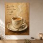 Caffè und Ruhe als Wandbild oder Leinwand