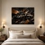 Dynamisches Sportwagenmotiv als Acrylbild oder Poster