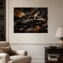 Dynamisches Sportwagenmotiv als Acrylbild oder Poster