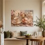 Zarte Teestunde mit Blumen, Fine Art Print oder Poster