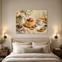 Frühstück mit Pancakes, Leinwand oder Kunstdruck