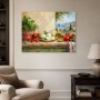 Mediterrane Stillleben Szene als Kunstdruck oder Leinwandbild