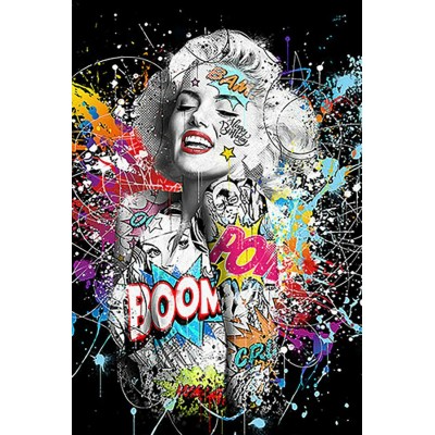 Marilyn Pop Art Kunst Abstrakt