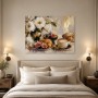 Stillleben mit Blumen, Feigen und Kaffee als Kunstwerk oder Fine Art Print