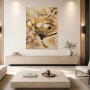 Japanische Kunst mit Kranichen, Gallery Print oder Leinwandbild