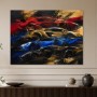 Dynamische Sportwagen, modernes Wandbild oder Fine Art Print