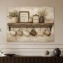 Wandbild Coffee Shelf als Kunstdruck oder Poster