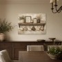 Wandbild Coffee Shelf als Kunstdruck oder Poster