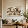 Wandbild Coffee Shelf als Kunstdruck oder Poster