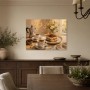 Tiramisu und Espresso als Leinwand oder Poster für die Küche
