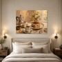 Tiramisu und Espresso als Leinwand oder Poster für die Küche